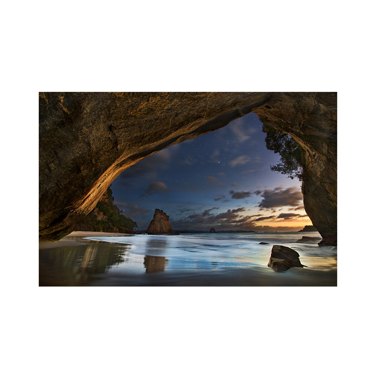 Tablou Canvas - Natura, Peisaj, Mare, Pestera, 60 x 90 cm
