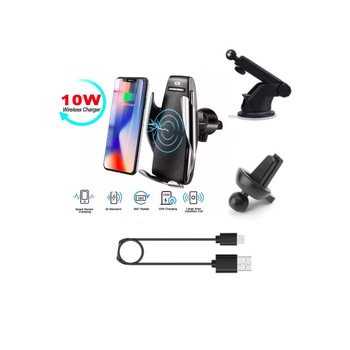 Incarcator Auto Wireless FAST Charge , Efox ,10W , prindere grila ventilatie, ventuza, new model Incarcator Auto Wireless FAST Charge , Efox ,10W , prindere grila ventilatie, ventuza, new model