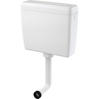 Rezervor WC actionare dubla AlcaPLAST A93, montaj la semi-inaltime, alb