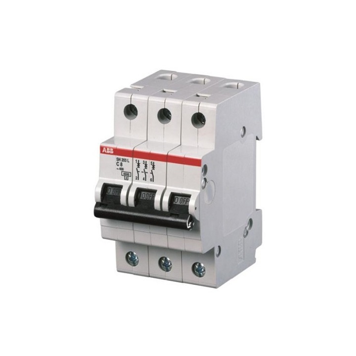ABB SH203-C20 miniatűr áramköri megszakító, kompakt sorozatú ház
