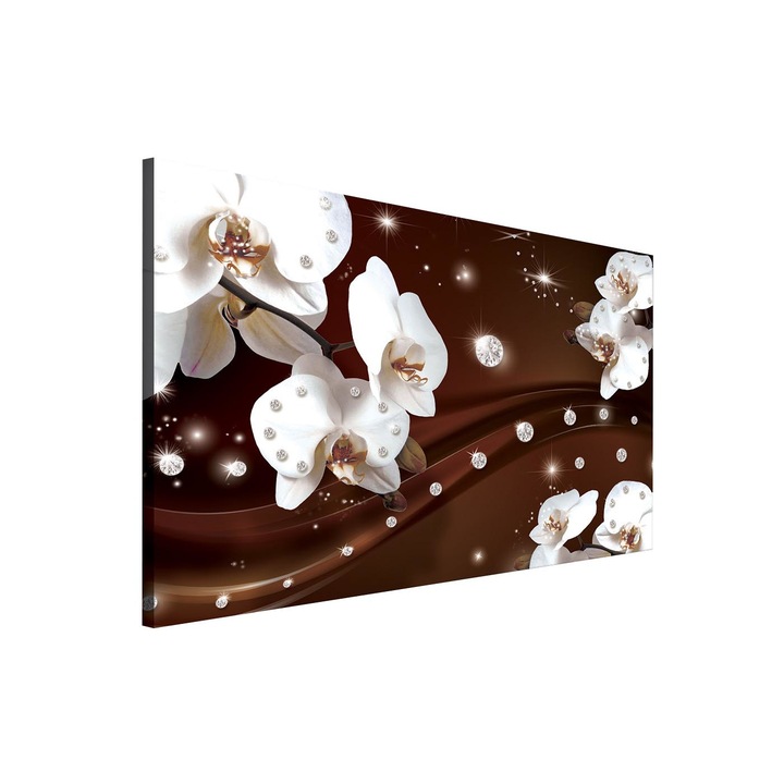 Tablou Canvas DEGRETS 78059 Abstractie Orhidee 1 3D, 75x100cm