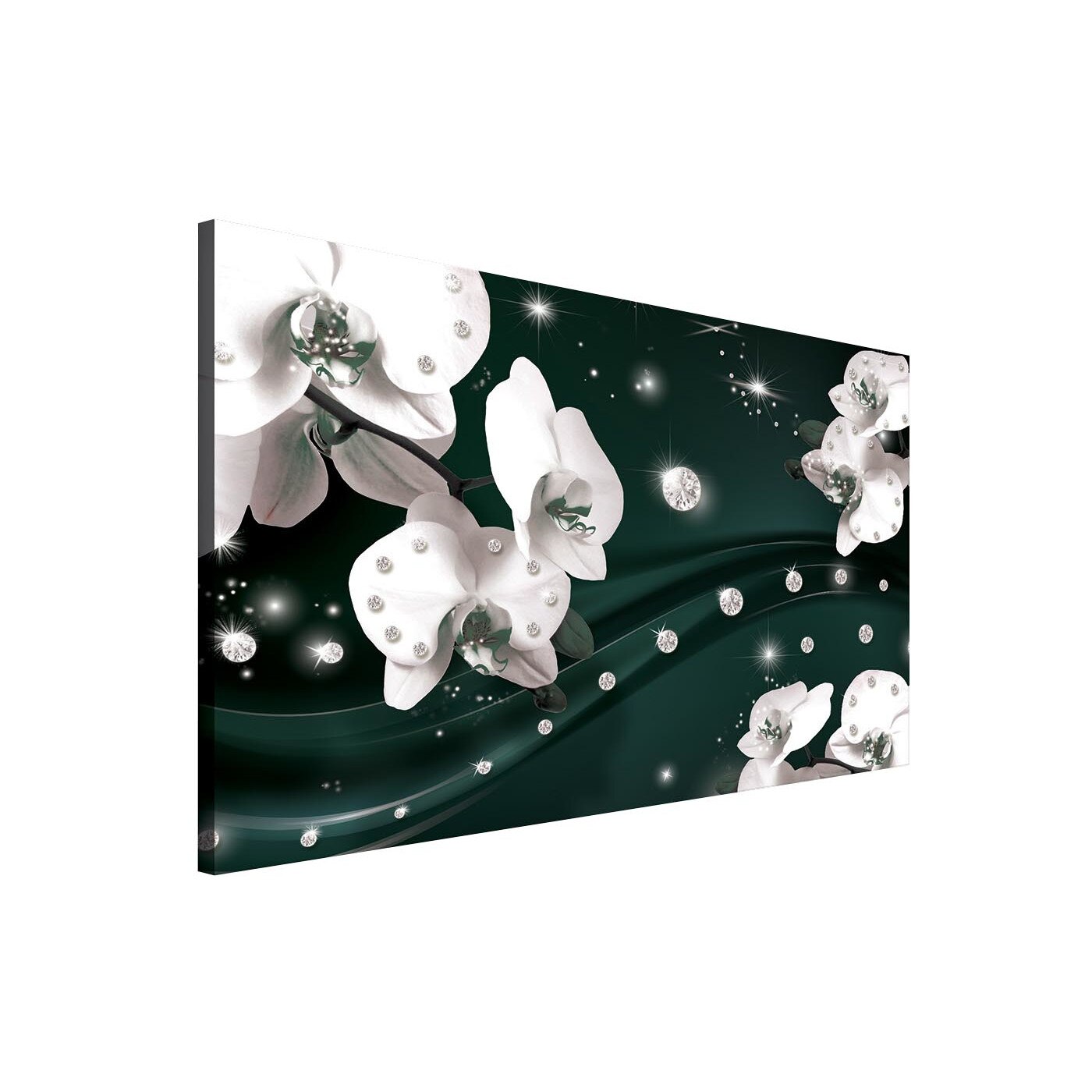 Tablou Canvas DEGRETS 78060 Abstractie Orhidee 5 3D, 75x100cm