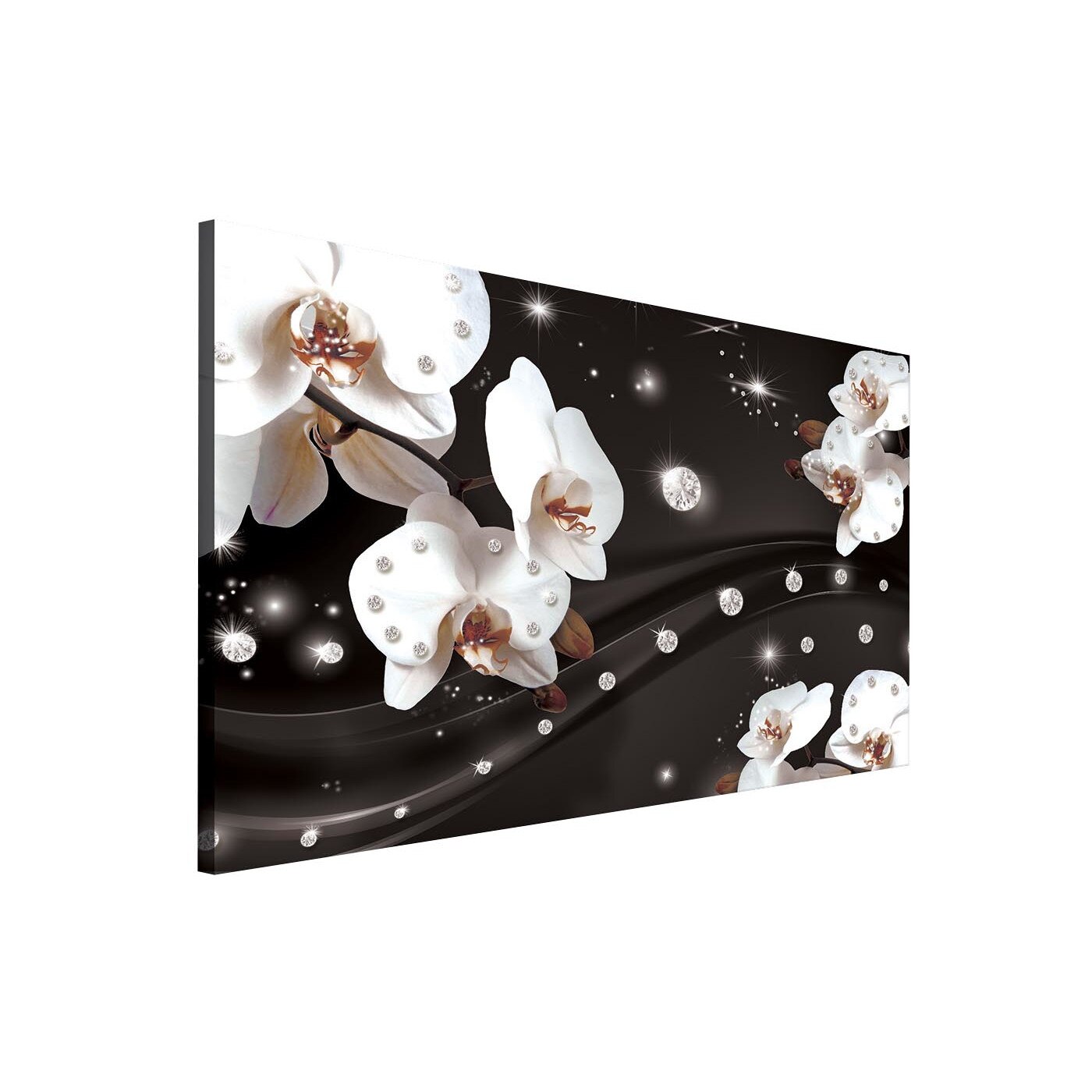 Tablou Canvas DEGRETS 78061 Abstractie Orhidee 2 3D, 75x100cm