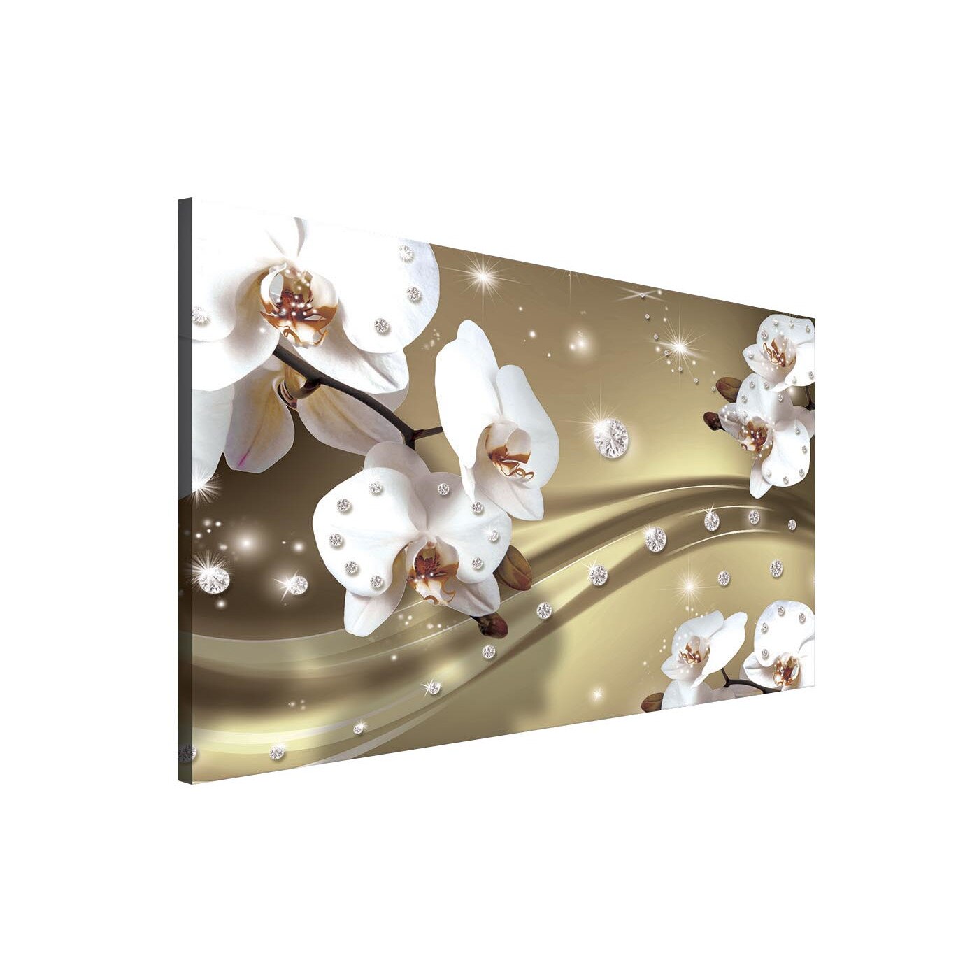 Tablou Canvas DEGRETS 78064 Abstractie Orhidee 6 3D, 75x100cm