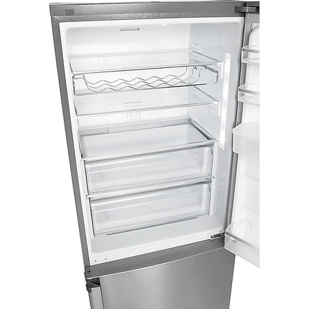 Combina frigorifica Samsung RL4363FBASL/EF, 432 l, Clasa A++, Full No Frost, Touch control, Dozator apa, Rafturi sticla, H 185 cm, Inox