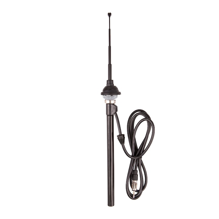 4cars Antenna teleszkópos, fekete max. 94 cm, 2 m kábel DIN