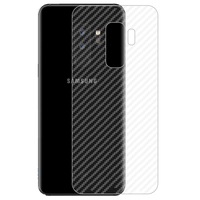 Folie de protectie pentru carcasa spate, cu model carbon, pentru Samsung S9 Plus, Senno Mobile