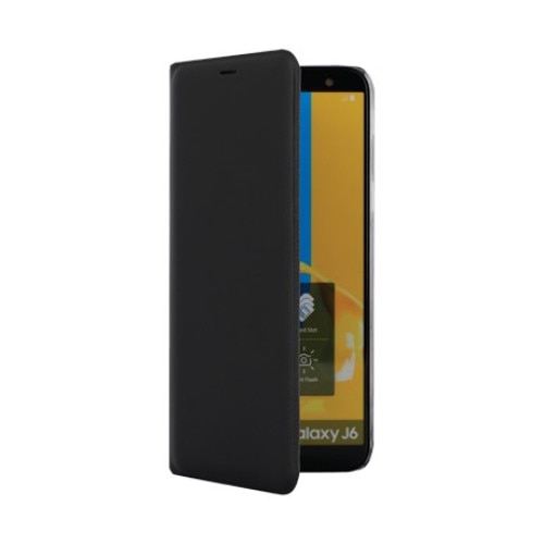 Husa tip carte Cellara Colectia Attitude Pentru Samsung Galaxy J6 - Negru