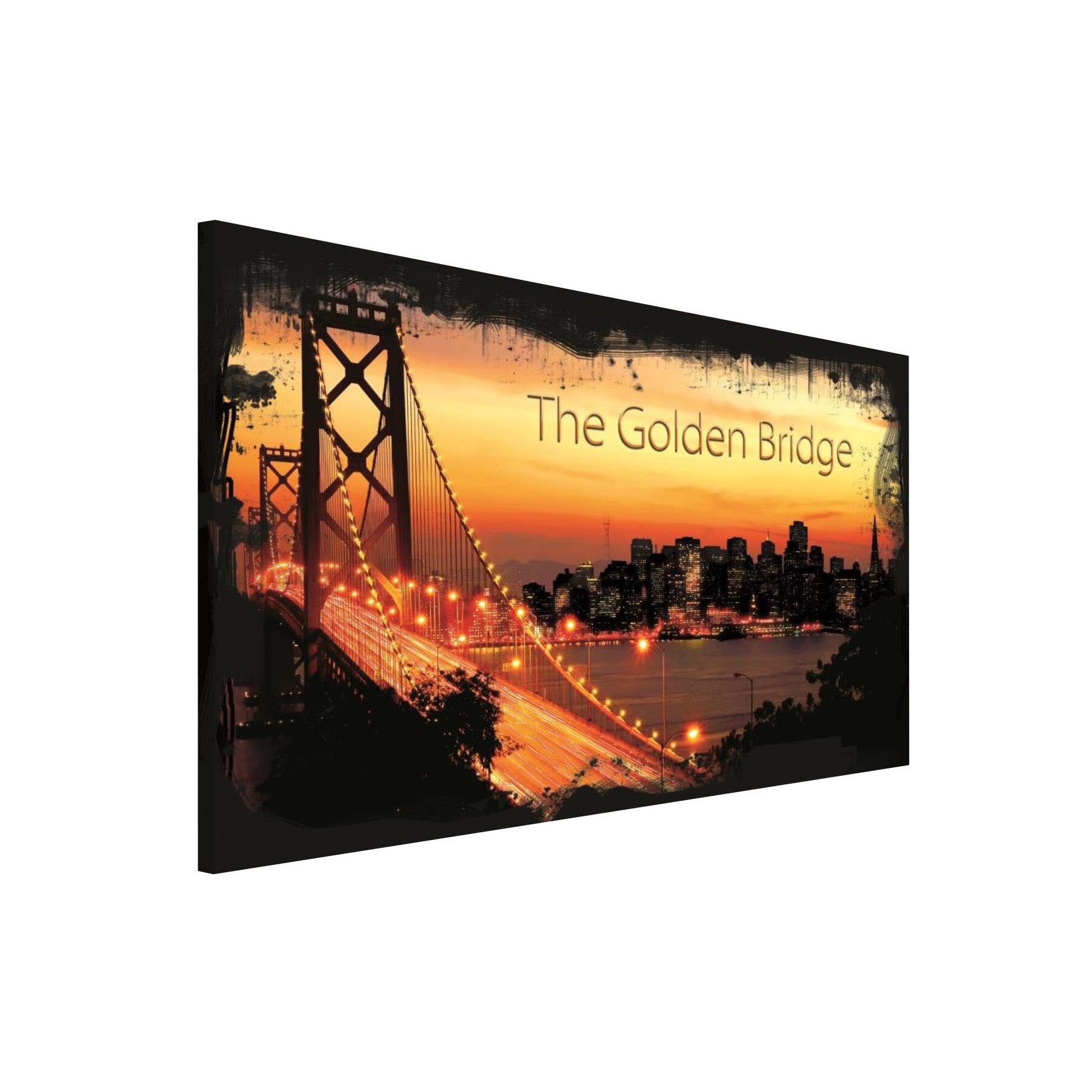 Tablou Canvas DEGRETS 78078 Poarta aurie 1, 75x100cm