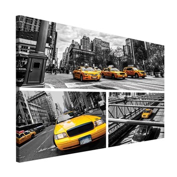Tablou Canvas DEGRETS 78079 Taxi, 75x100cm Tablou Canvas DEGRETS 78079 Taxi, 75x100cm