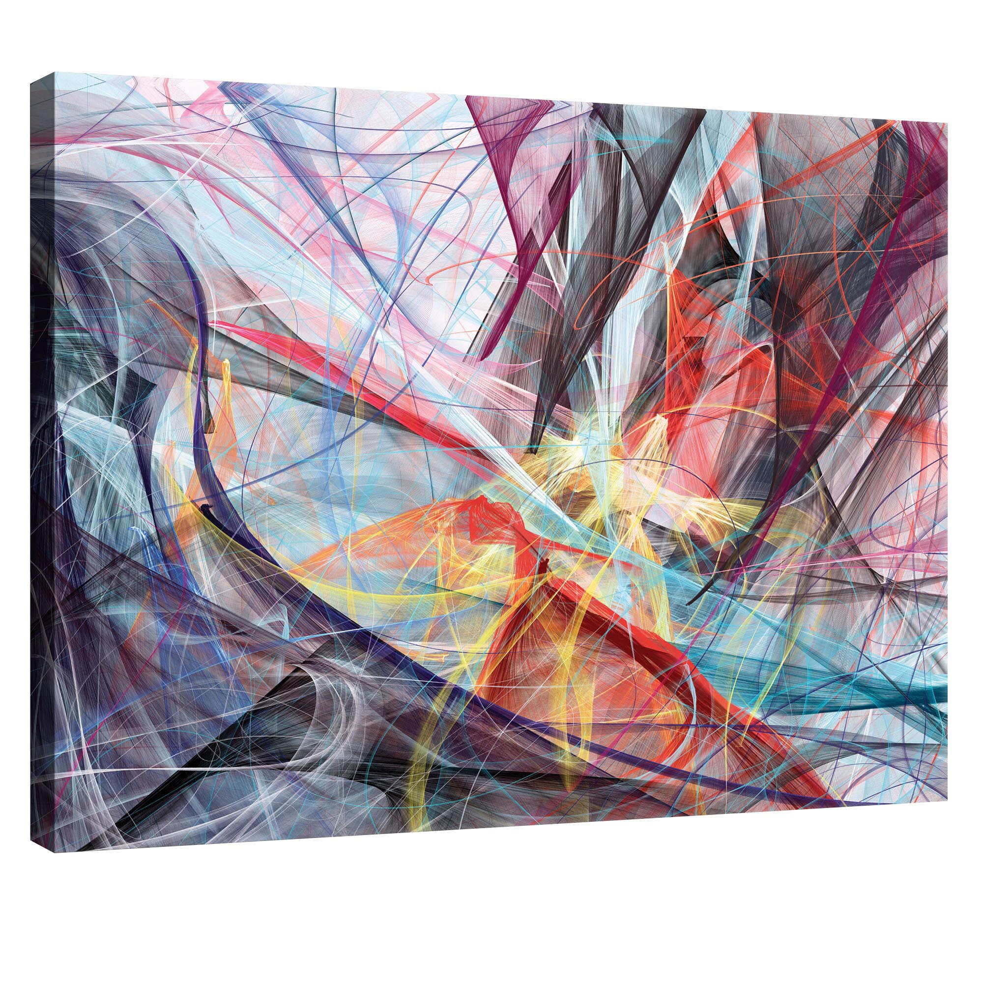 Tablou Canvas DEGRETS 78083 Abstractie 1 3D, 75x100cm
