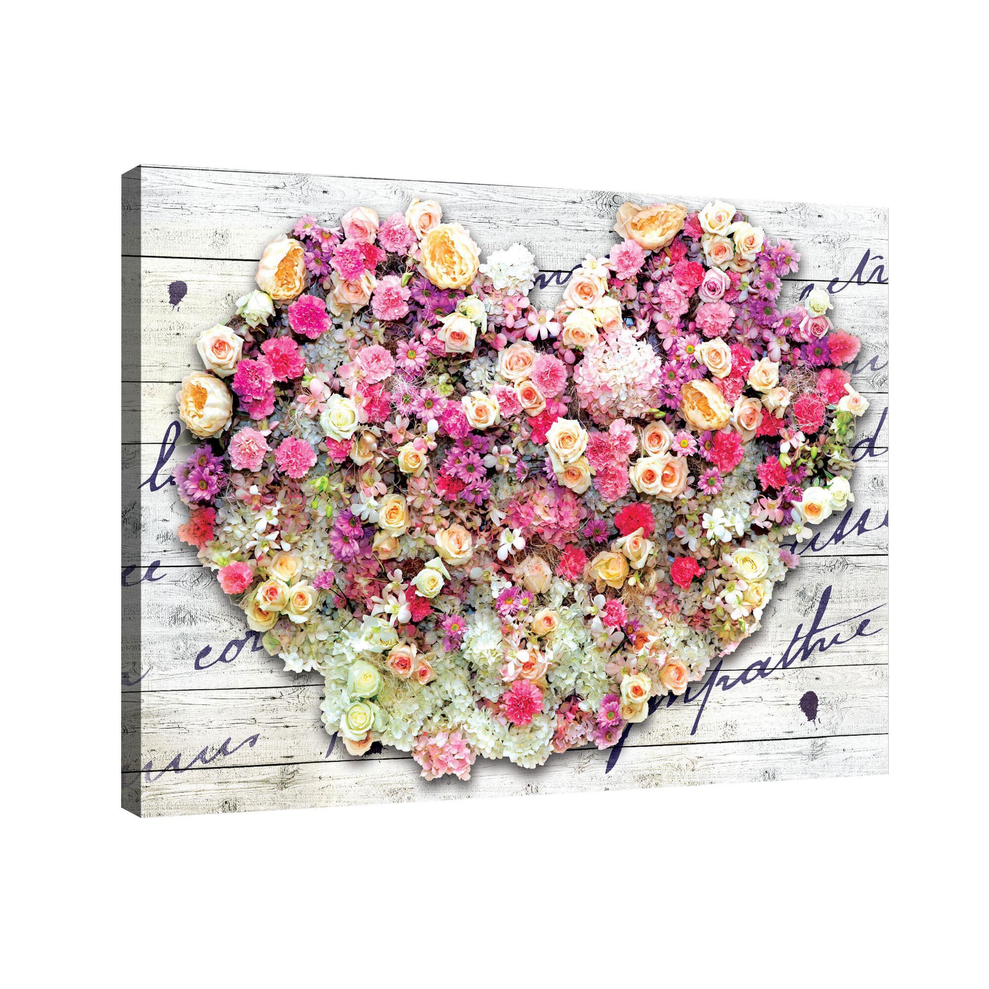 Tablou Canvas DEGRETS 78098 Dragoste - Flori 1 , 75x100cm