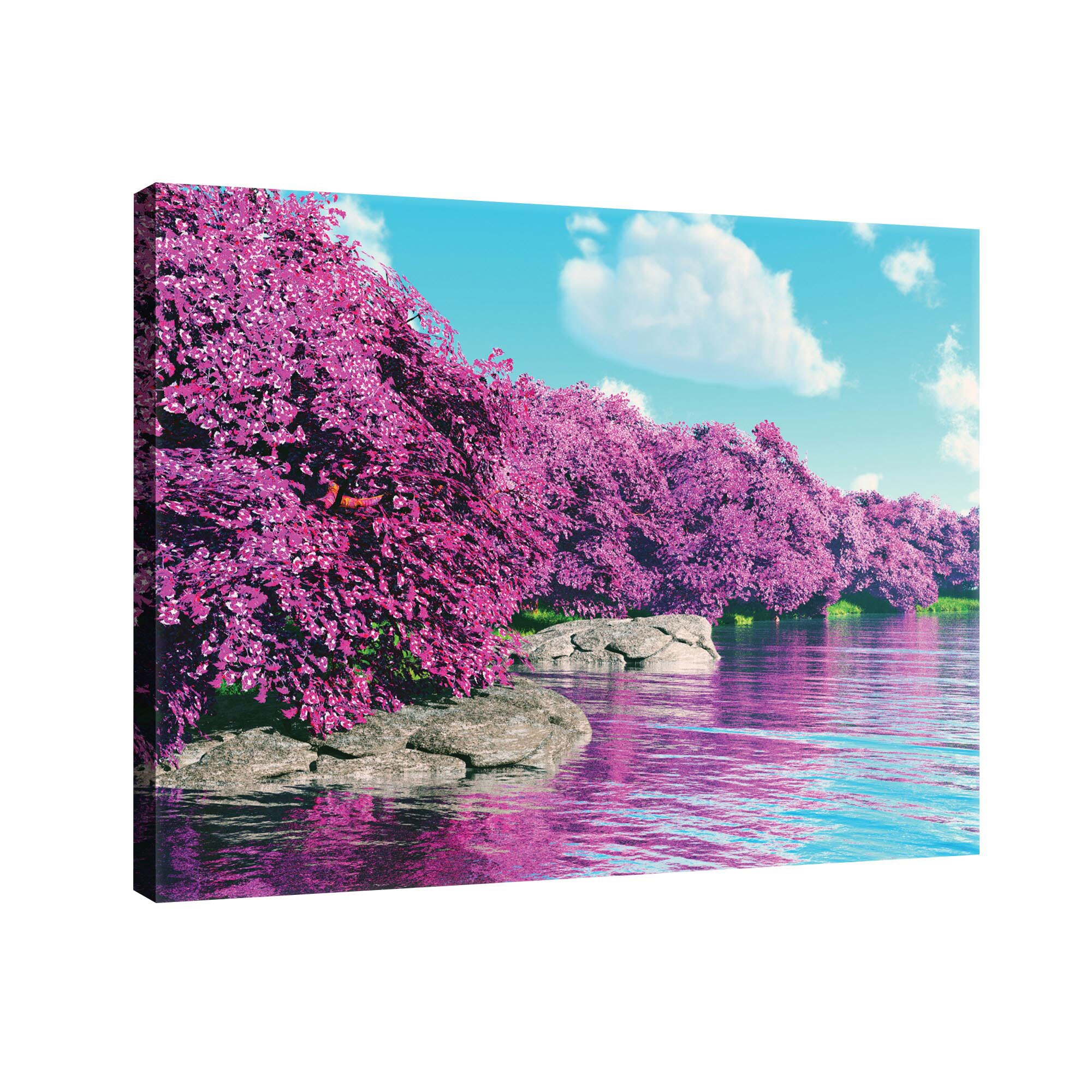 Tablou Canvas DEGRETS 78113 Magie mov, 75x100cm