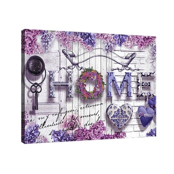 Tablou Canvas DEGRETS 78116 Casa comoda mov, 75x100cm Tablou Canvas DEGRETS 78116 Casa comoda mov, 75x100cm