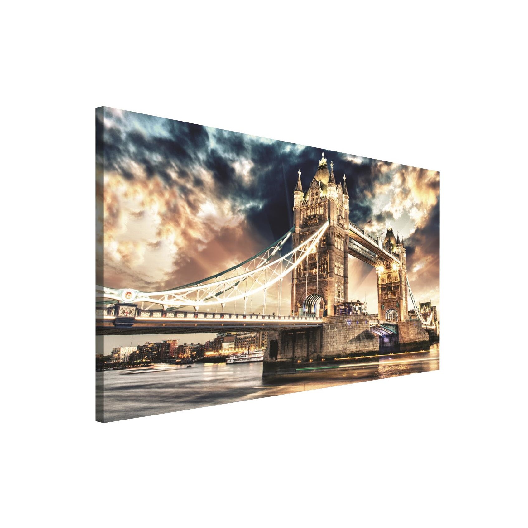Tablou Canvas DEGRETS 78122 Podul din Londra, 75x100cm