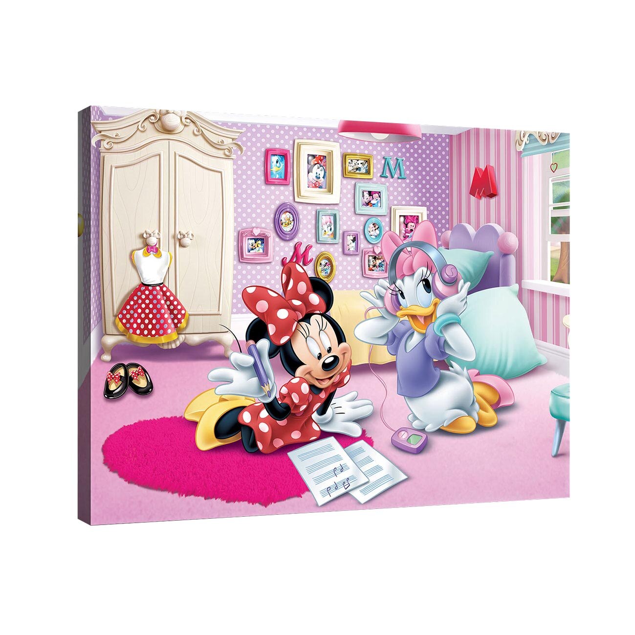 Tablou Canvas DEGRETS 78146 Mini si Daisy 1, 75x100cm