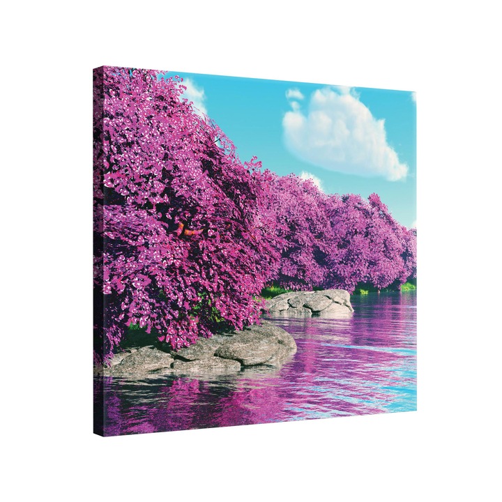 Tablou Canvas DEGRETS 78163 Magie mov, 80x80cm