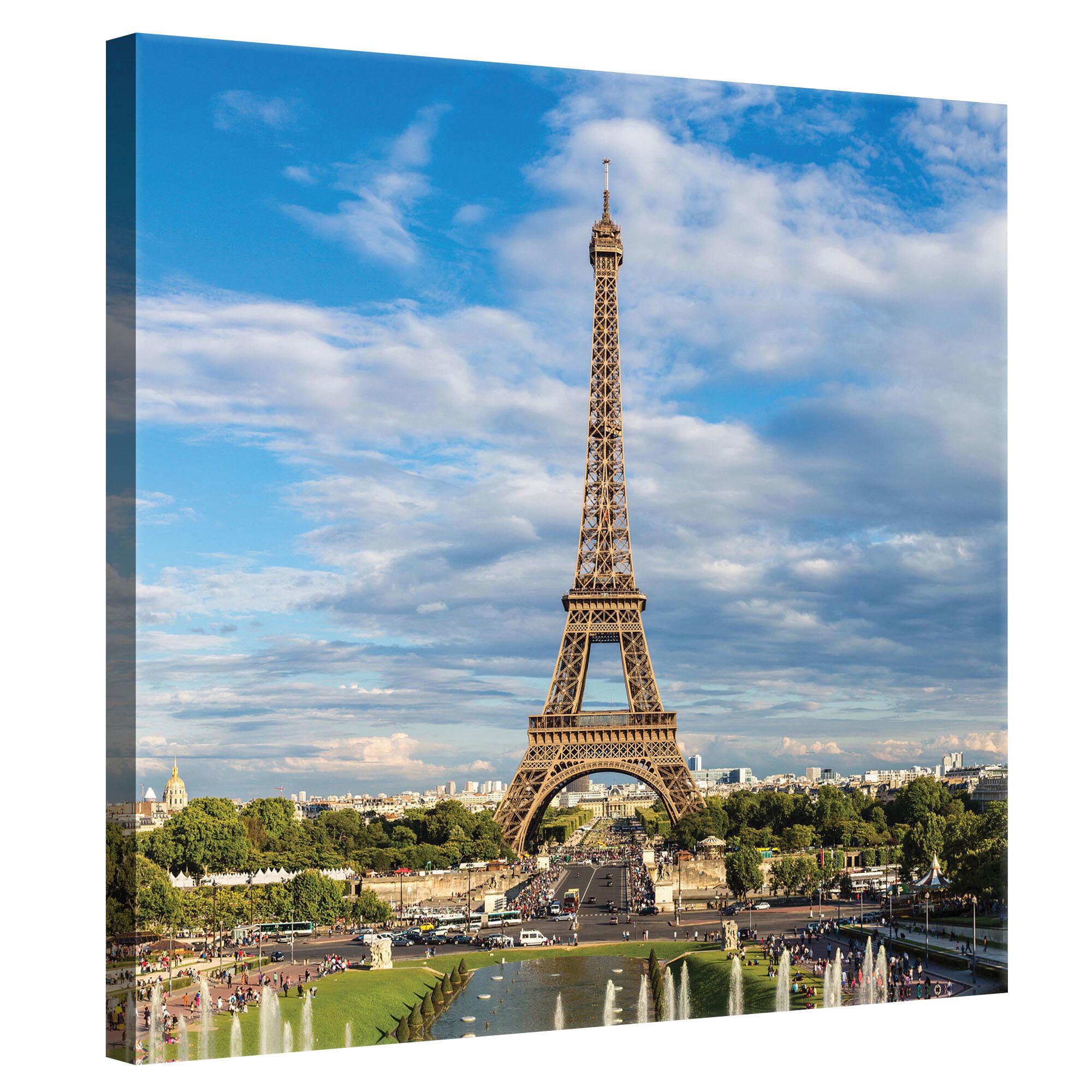 Tablou Canvas DEGRETS 78180 TurnuL Eiffel 2, 80x80cm