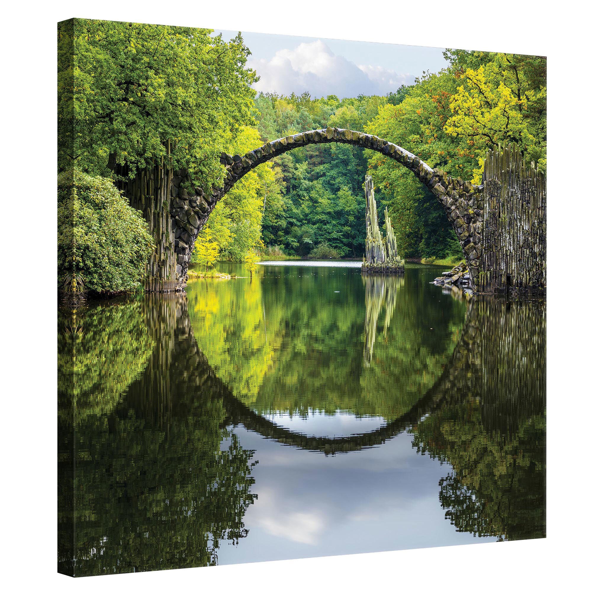 Tablou Canvas DEGRETS 78185 Peisaj de munte 1, 80x80cm