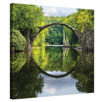 Tablou Canvas DEGRETS 78185 Peisaj de munte 1, 80x80cm Tablou Canvas DEGRETS 78185 Peisaj de munte 1, 80x80cm