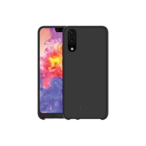 Capac Protectie Spate Cellara Din Silicon Colectia Soft Pentru Huawei P20 - Negru