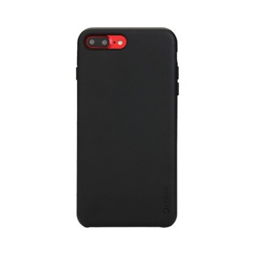 Capac Protectie Spate Cellara Colectia Style Pentru iPhone 7 Plus/8 Plus - Negru