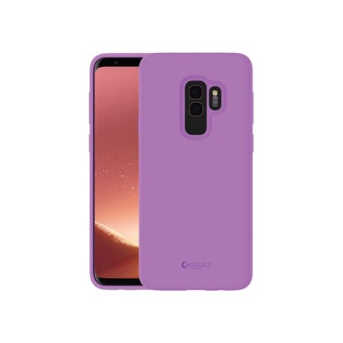 Capac Protectie Spate Cellara Din Silicon Colectia Soft Pentru Samsung Galaxy S9 Plus - Mov