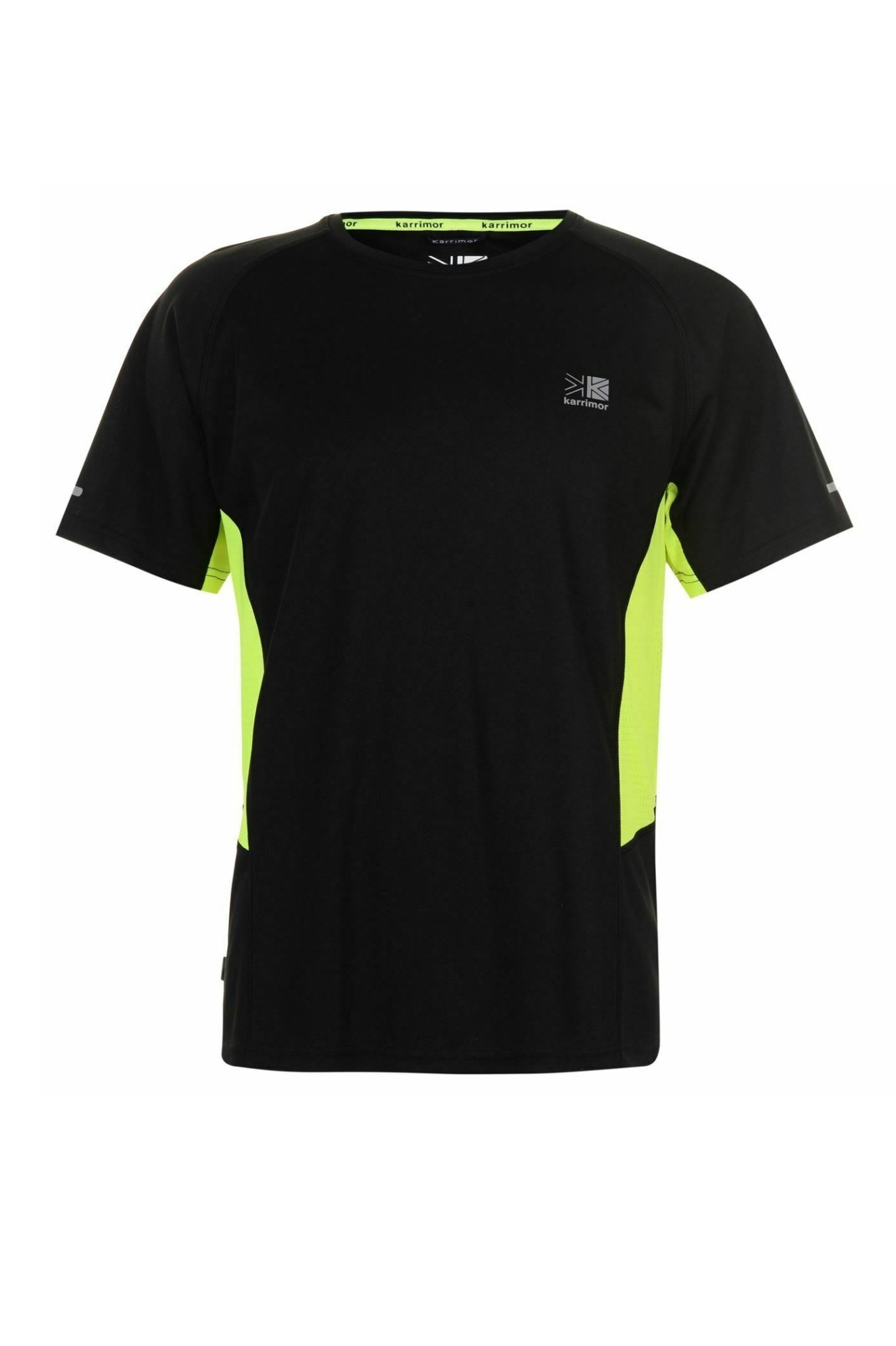 Tricou barbati, Karrimor Run, Sintetic, L EU, Negru