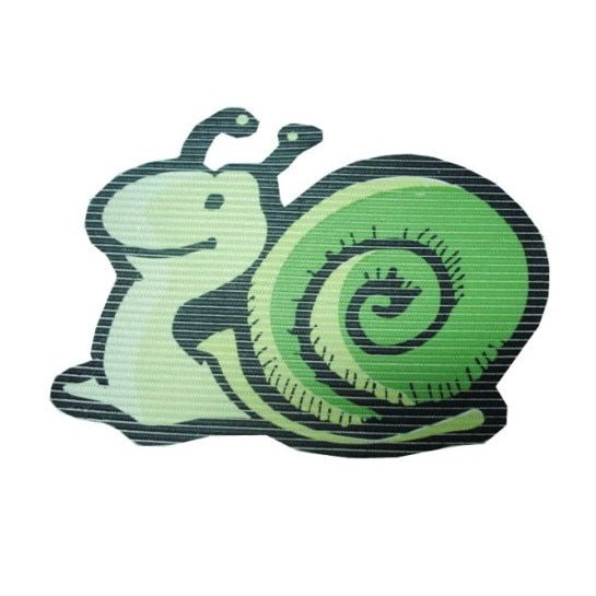 Covoras baie din spuma poliuretanica, Snail Verde