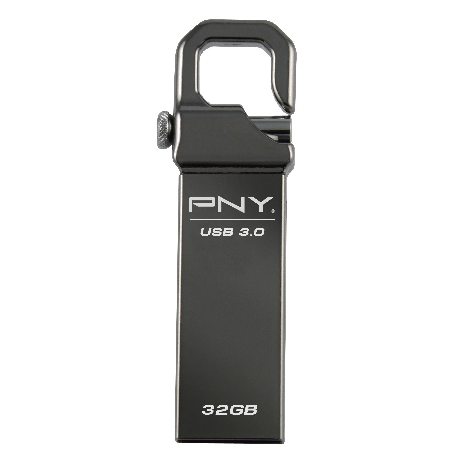 PNY Hook Attache 32GB, USB 3.0, Constructie Metal