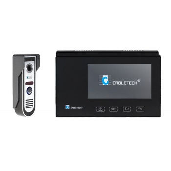 Video interfon color Cabletech, 7 inch, touch panel Video interfon color Cabletech, 7 inch, touch panel