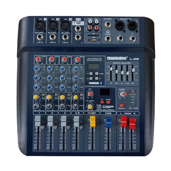 Mixer profesional Temeisheng, USB, egalizator Mixer profesional Temeisheng, USB, egalizator