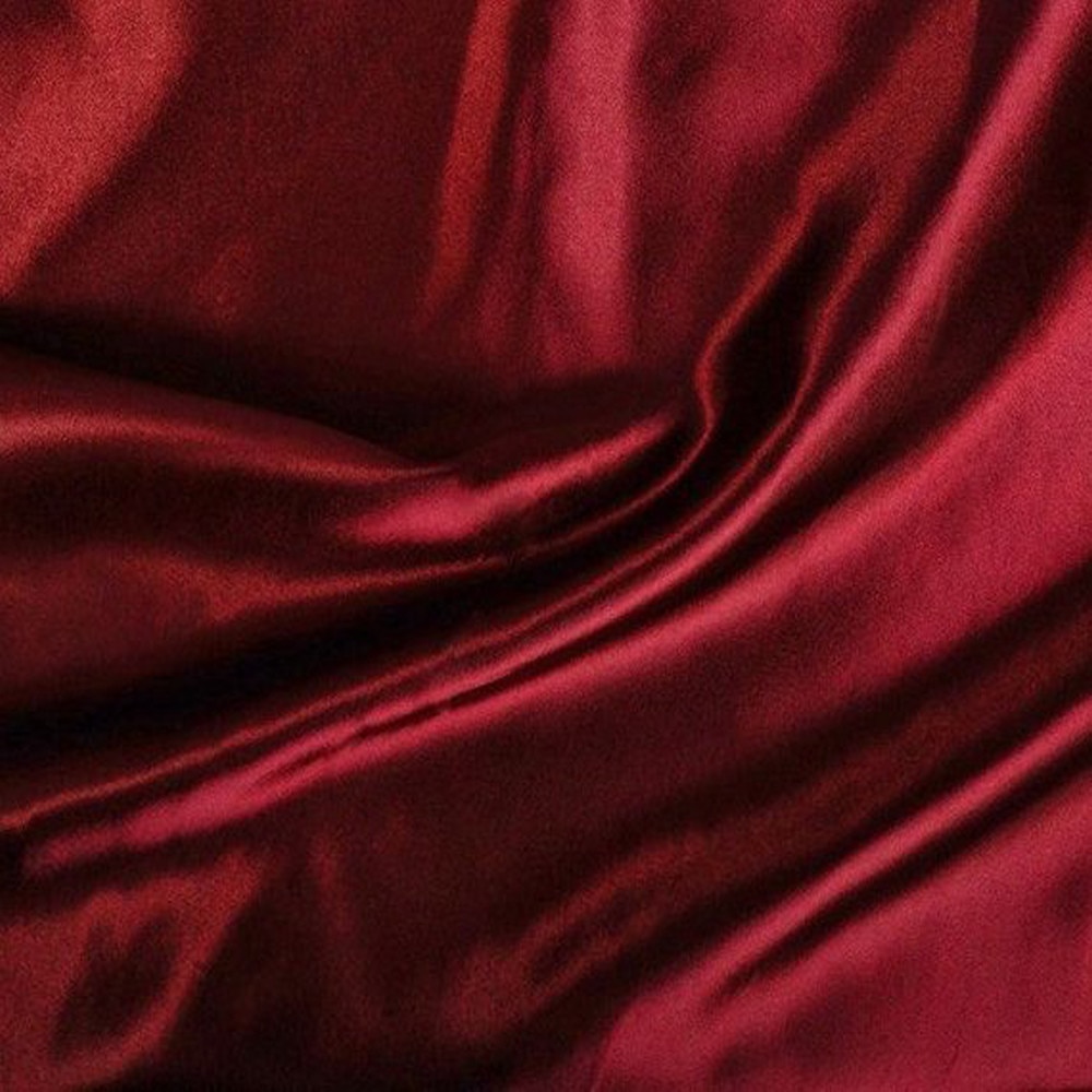 Set 5 metri satin elastic, visiniu