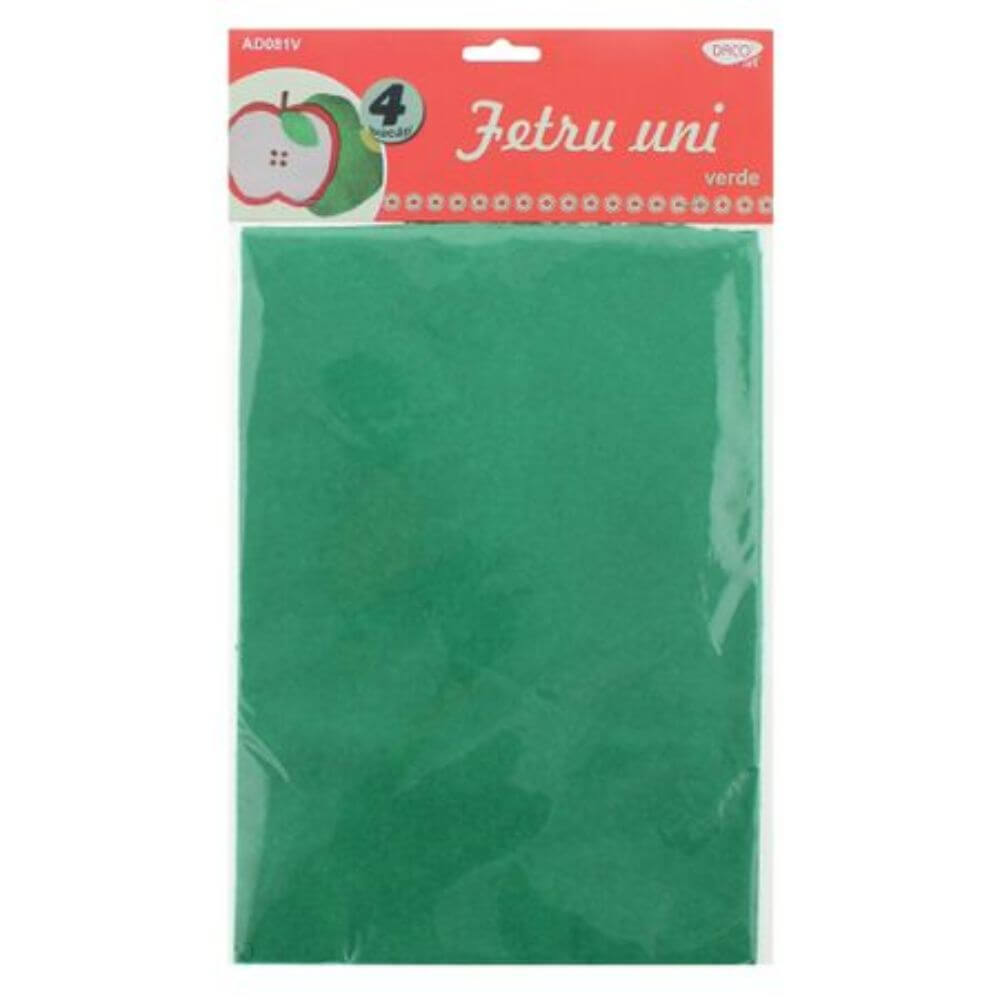 Accesorii craft - AD081V Fetru uniset 4 verde DACO