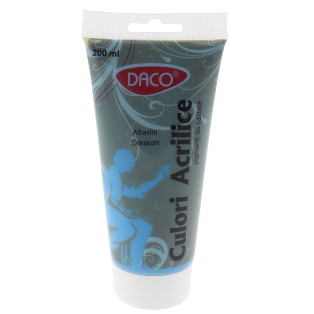 Vopsea acril 200 ml Albastru Ceruleum DACO CU3200AC