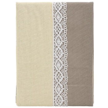 Fata de masa, iMK®, maro/crem, bumbac, 160 x 120 cm Fata de masa, iMK®, maro/crem, bumbac, 160 x 120 cm