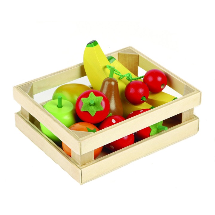 Tidlo fából készült gyümölcsláda