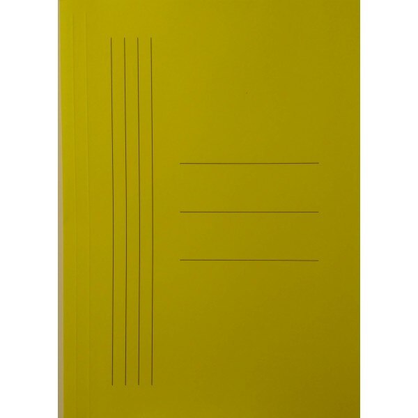 Set 30 Dosare de carton cu sina, Galben