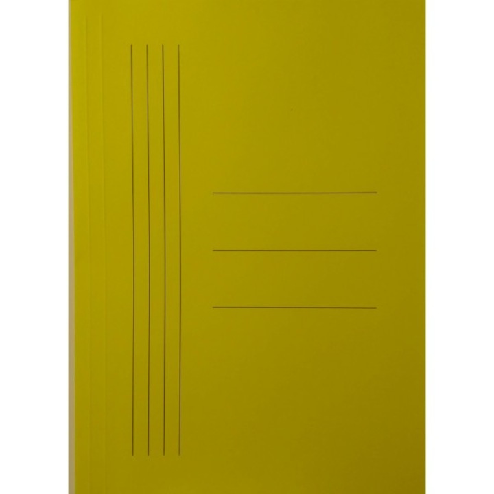 Set 30 Dosare de carton cu sina, Galben