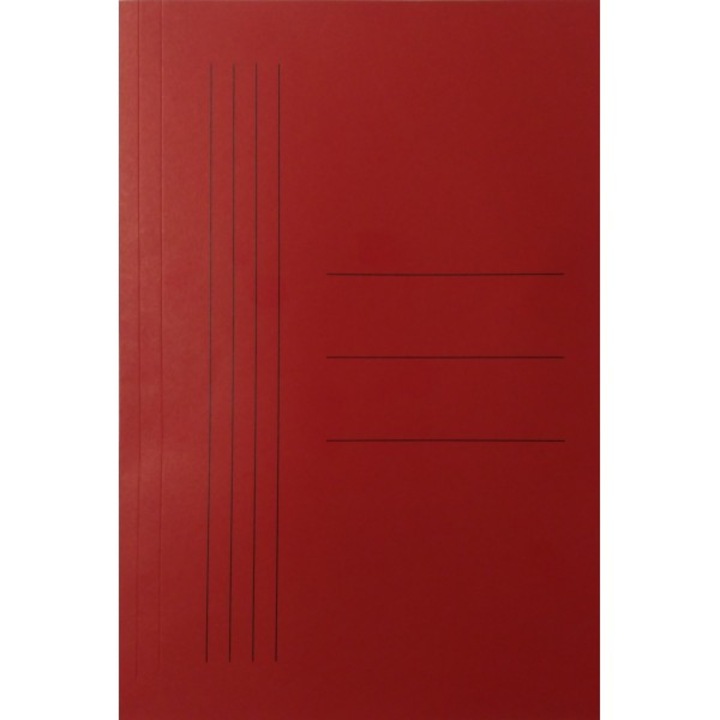 Set 30 Dosare de carton cu sina, Rosi