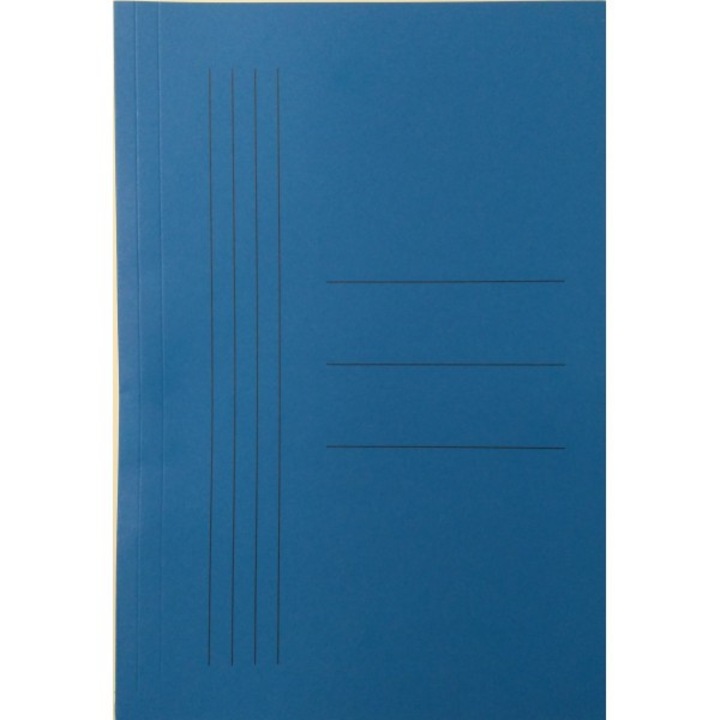 Set 30 Dosare de carton cu sina, Albastru