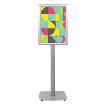 Menu Board JJ DISPLAYS cu profil oval din aluminiu, prevazut cu 1 rama click 25/45 format A3 - 297x420mm (print) Menu Board JJ DISPLAYS cu profil oval din aluminiu, prevazut cu 1 rama click 25/45 format A3 - 297x420mm (print)