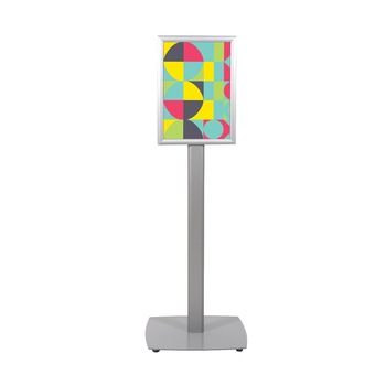 Menu Board JJ DISPLAYS cu profil oval din aluminiu, prevazut cu 1 rama click 25/45 format A4 - 210x297mm (print) Menu Board JJ DISPLAYS cu profil oval din aluminiu, prevazut cu 1 rama click 25/45 format A4 - 210x297mm (print)