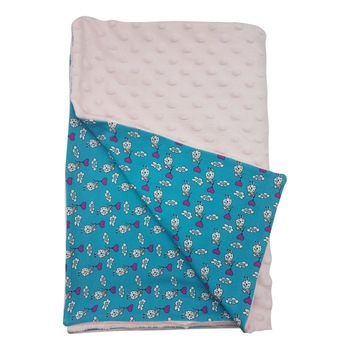 Paturica fetite din doua straturi Crystal Ines Paturica fetite din doua straturi Crystal Ines