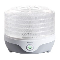 deshidrator eldom pentru ciuperci fructe legume sau ierburi putere 240w cu 5 site nivele suprapuse imagen 10_0_
0