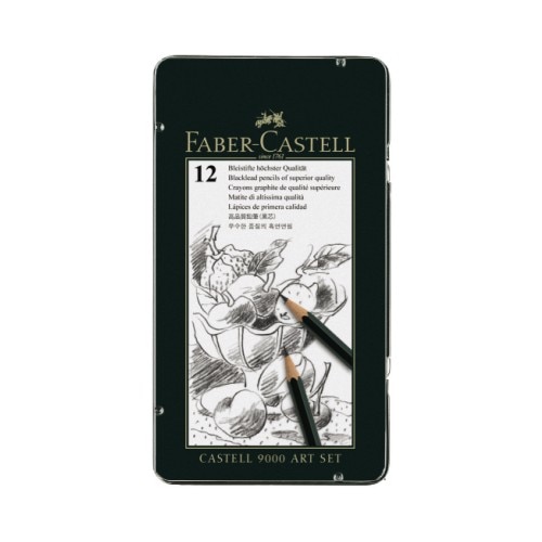 Set 6 buc Creion Grafit Aquarelle Faber-Castell