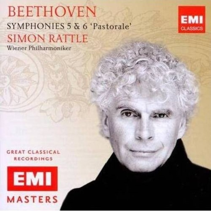 Sir Simon Rattle/Wiener Philharmoniker-Symphonies 5 & 6 "Pastorale"-CD