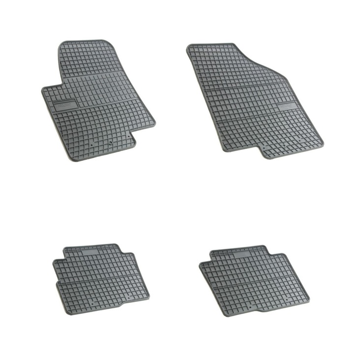 Set 4 covorase cauciuc Kia Soul 2009 - 2013