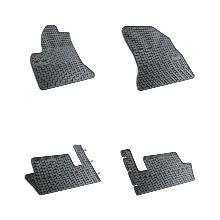 Set 4 covorase cauciuc Citroen C4 Picasso I 2006 - 2013