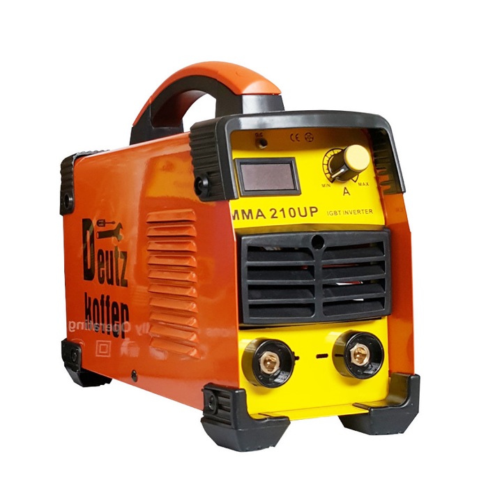 Инверторен електрожен TIGTAG MMA210UP, електрод 1.6-3.2мм, Включени аксесоари